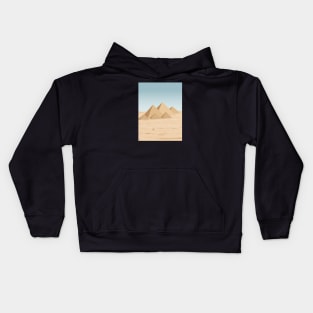 Pyramids of Giza, Egypt Kids Hoodie